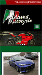 Mobile Screenshot of addamsautocycle.com